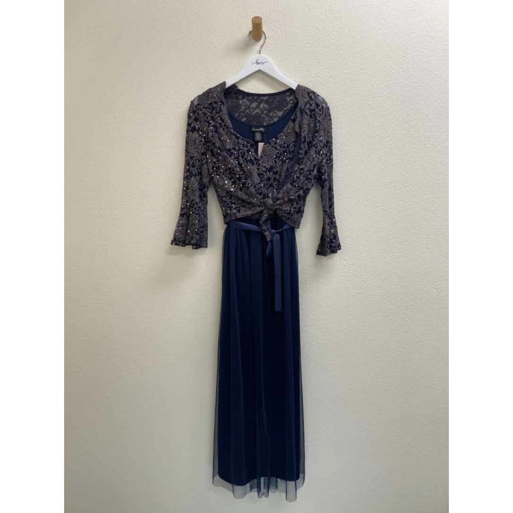 Candalite Dress 2-Piece Navy Size S